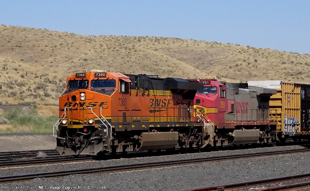 BNSF 7360-BNSF 751